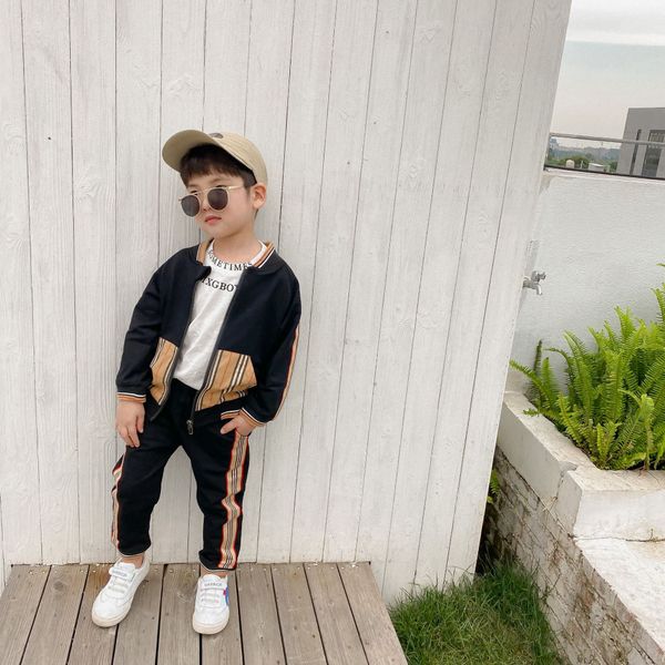 england style kids plaid outfits children plaid zipper long sleeve jacket+casual pants 2pcs boys designer sets a5247, White
england style kids plaid outfits children plaid zipper long sleeve jacket+casual pants 2pcs boys designer sets a5247, White