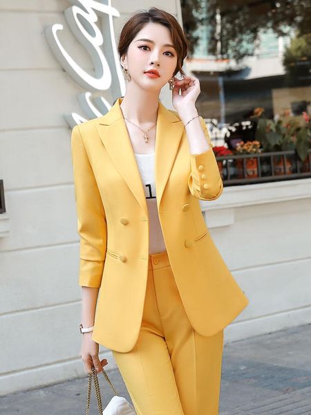 formal women business suits pants and jackets coat styles office ladies professional career interview job clothes blazers set, White
formal women business suits pants and jackets coat styles office ladies professional career interview job clothes blazers set, White
