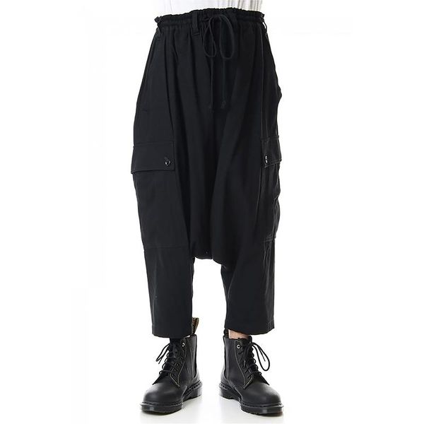 men's pants 2021 men women's clothing gd hair stylist loose multi pocket low crotch harem plus size costumes 27-46, Black
men's pants 2021 men women's clothing gd hair stylist loose multi pocket low crotch harem plus size costumes 27-46, Black