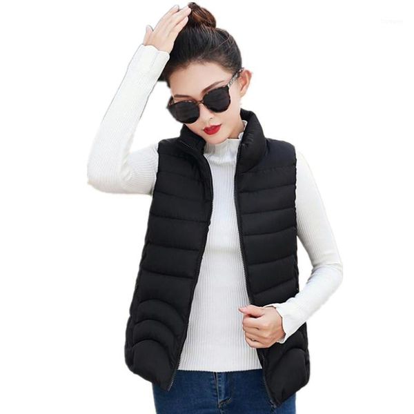 plus size 4xl fashion autumn winter women vest hooded down cotton vest 2020outerwear casual slim warm mujer q22181, Black;white
plus size 4xl fashion autumn winter women vest hooded down cotton vest 2020outerwear casual slim warm mujer q22181, Black;white
