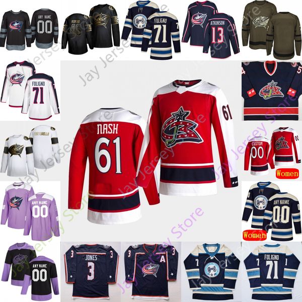 columbus blue jackets ice hockey jersey zach werenski atkinson domi foligno jenner jones koivu laine nash bemstrom bjorkstrand carlsson, Black;red
columbus blue jackets ice hockey jersey zach werenski atkinson domi foligno jenner jones koivu laine nash bemstrom bjorkstrand carlsson, Black;red