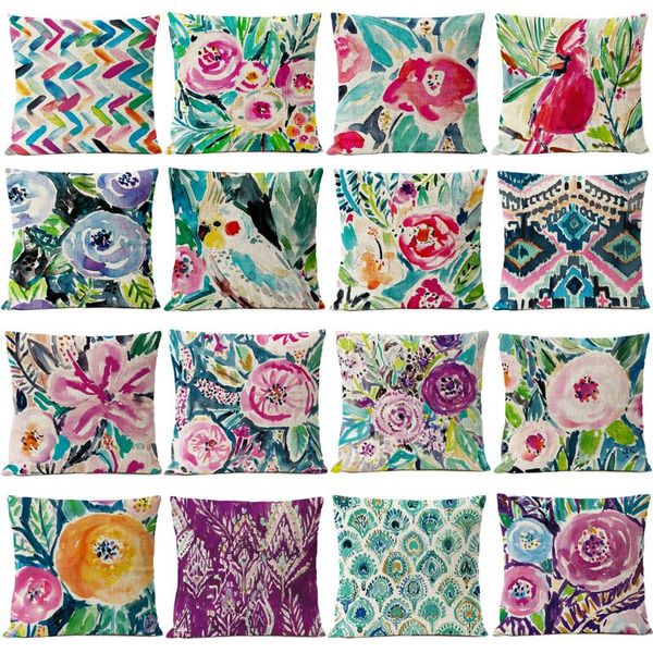 cushion/decorative pillow nordic watercolor floral bird cover red flower cushion home decorative throw linen pillowcase sofa covers
cushion/decorative pillow nordic watercolor floral bird cover red flower cushion home decorative throw linen pillowcase sofa covers