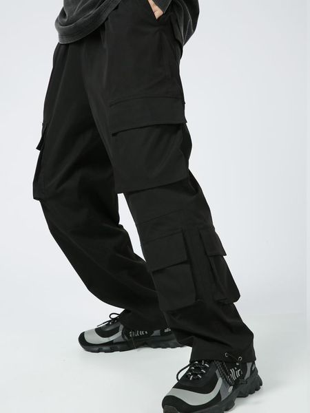 men's pants 2021 men women clothing gd hair stylist fashion loose pockets overalls casual plus size costumes 27-46, Black
men's pants 2021 men women clothing gd hair stylist fashion loose pockets overalls casual plus size costumes 27-46, Black