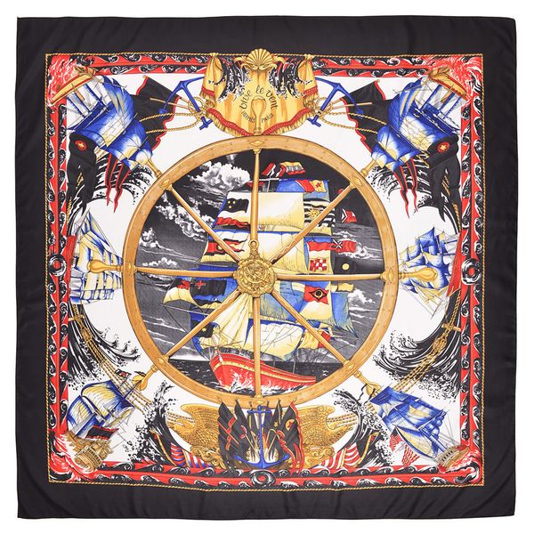 2020 europe and the united states new 130cm female fashion scarf oil painting sailboat printing silk big square towel shawl, Blue;gray
2020 europe and the united states new 130cm female fashion scarf oil painting sailboat printing silk big square towel shawl, Blue;gray