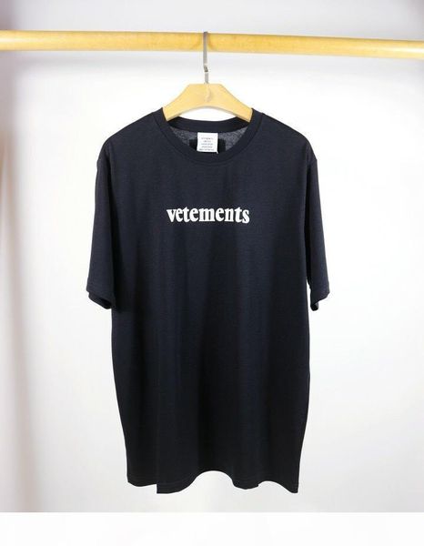 men designer t shirt vetements 2020 luxury clothes summer printing letters loose cotton short-sleeved t-shirt on behalf men and women, White;black
men designer t shirt vetements 2020 luxury clothes summer printing letters loose cotton short-sleeved t-shirt on behalf men and women, White;black