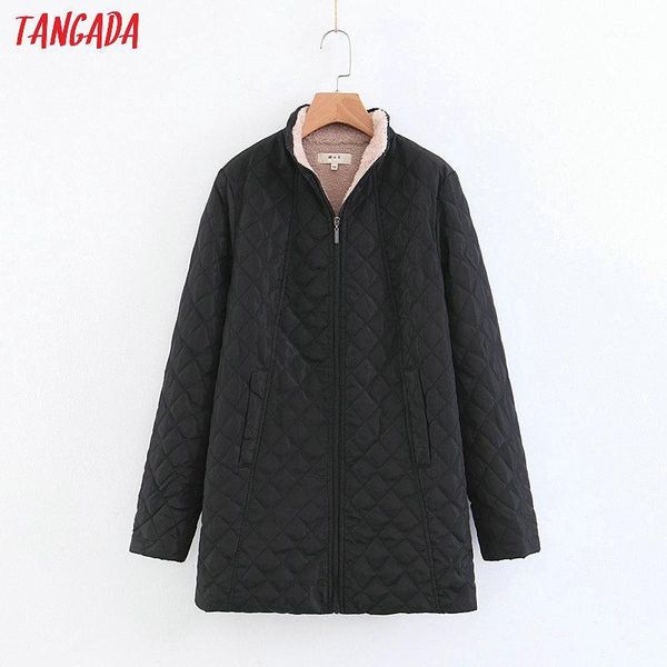 women long black parkas plus size thick cotton padded zipper winter thick coat xxl stand neck warm female overcoat 2z011
women long black parkas plus size thick cotton padded zipper winter thick coat xxl stand neck warm female overcoat 2z011