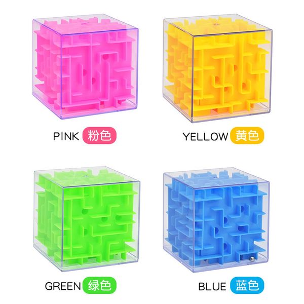 3d maze magic cube transparent six-sided puzzle speed cube rolling ball game cubos maze toys children educational toy gift
3d maze magic cube transparent six-sided puzzle speed cube rolling ball game cubos maze toys children educational toy gift