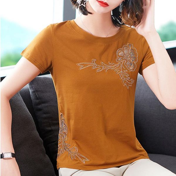 plus size t shirt women diamonds tshirt floral hollow out vintage clothes 2019 tees summer cotton t-shirt femme, White
plus size t shirt women diamonds tshirt floral hollow out vintage clothes 2019 tees summer cotton t-shirt femme, White