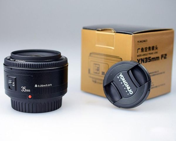 yongnuo 35mm lens yn35mm f2 lens af / mf wide-angle large aperture fixed/prime auto focus for canon ef mount eos camera
yongnuo 35mm lens yn35mm f2 lens af / mf wide-angle large aperture fixed/prime auto focus for canon ef mount eos camera