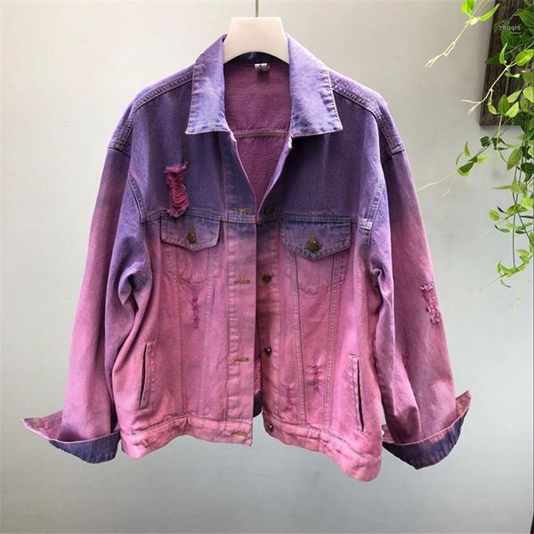 2020 jeans jacket women casacos feminino slim ripped holes denim jacket femme elegant vintage bomber casual basic coats1, Black;brown
2020 jeans jacket women casacos feminino slim ripped holes denim jacket femme elegant vintage bomber casual basic coats1, Black;brown