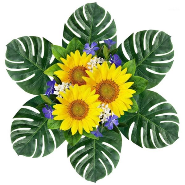 decorative flowers & wreaths 12pcs green jungle plants artificial tropical palm leaves island style simulation plant wedding party table hom
decorative flowers & wreaths 12pcs green jungle plants artificial tropical palm leaves island style simulation plant wedding party table hom