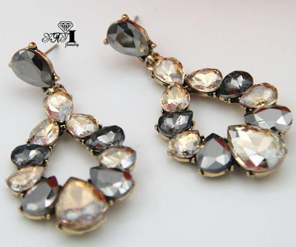dangle & chandelier yayi pink red brown glass earring women's fashion ancient gold color earrings gems for women girls e981, Silver
dangle & chandelier yayi pink red brown glass earring women's fashion ancient gold color earrings gems for women girls e981, Silver