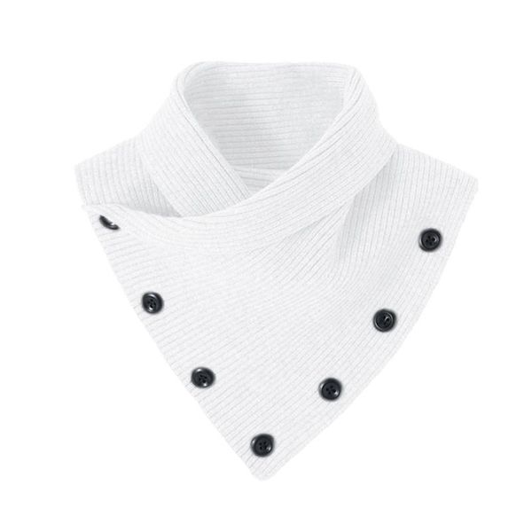 women winter knit turtleneck fake collar button short triangle scarf neck warmer y1ac scarves, Blue;gray
women winter knit turtleneck fake collar button short triangle scarf neck warmer y1ac scarves, Blue;gray