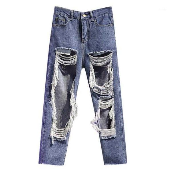 plus size 5xlspring summer big hole beggar jeans women straight ankle length jeans1, Blue
plus size 5xlspring summer big hole beggar jeans women straight ankle length jeans1, Blue