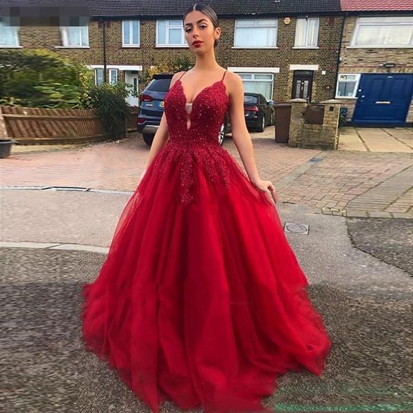 spaghetti plunging v neckline prom dresses with beaded lace applique pageant party formal evening dress a ling tulle robe de marrige, Black
spaghetti plunging v neckline prom dresses with beaded lace applique pageant party formal evening dress a ling tulle robe de marrige, Black