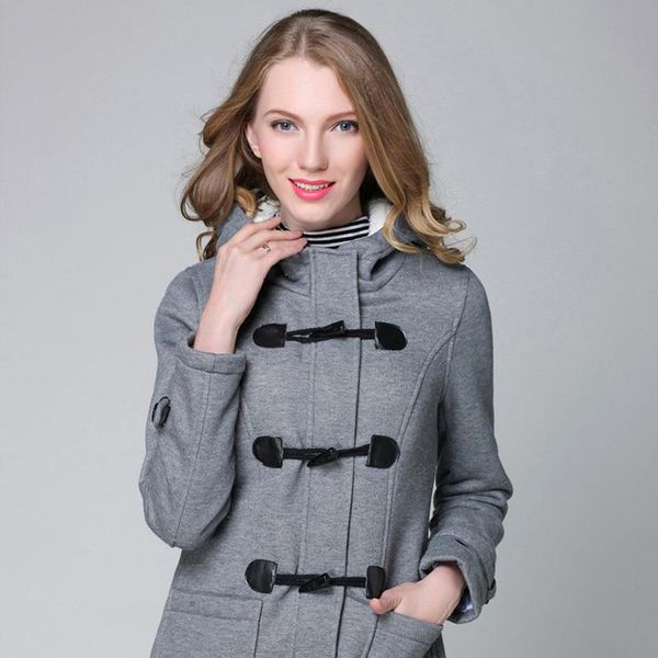 women's jackets women causal coat 2021 spring autumn overcoat female hooded zipper horn button outwear jacket casaco feminino, Black;brown
women's jackets women causal coat 2021 spring autumn overcoat female hooded zipper horn button outwear jacket casaco feminino, Black;brown