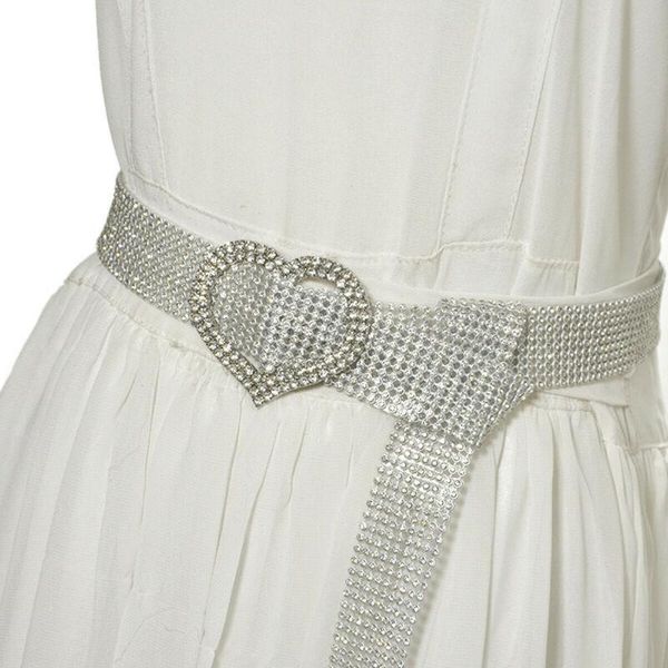 Modern Women's Heart Flower Shape Rhinestone Belt Female 9 Row Luxury Bright Bride Wide Bling Crystal Diamond Waist Chain Belt, Black;brown
Modern Women's Heart Flower Shape Rhinestone Belt Female 9 Row Luxury Bright Bride Wide Bling Crystal Diamond Waist Chain Belt, Black;brown