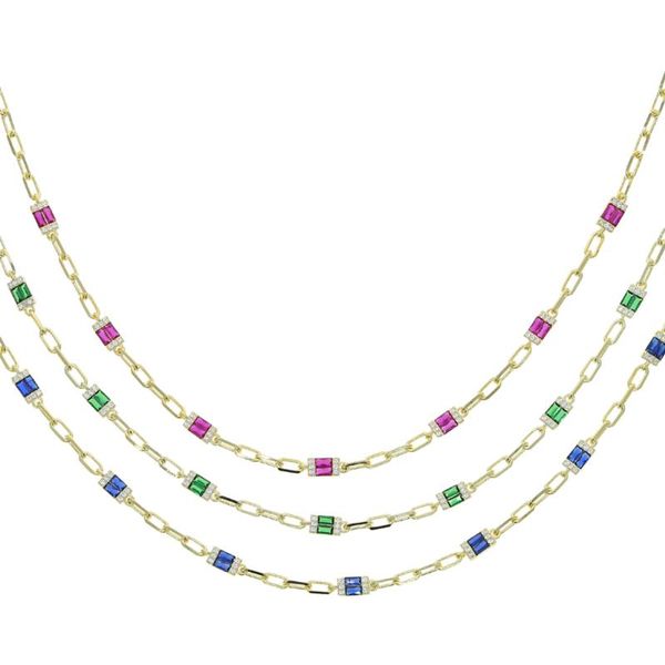chokers micro pave blue cz rectangle link chain choker necklace for women gold color rock curb cuban fashion jewelry, Golden;silver
chokers micro pave blue cz rectangle link chain choker necklace for women gold color rock curb cuban fashion jewelry, Golden;silver