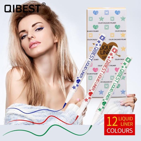 eyeliner qi color liquid waterproof quick-drying long lasting black makeup cosmetic pen
eyeliner qi color liquid waterproof quick-drying long lasting black makeup cosmetic pen