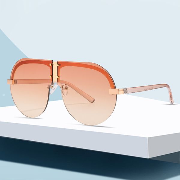 new fashion sunglasses 8195 frameless women's sunglasses rivet round frame sunglasses designer aws, White;black
new fashion sunglasses 8195 frameless women's sunglasses rivet round frame sunglasses designer aws, White;black