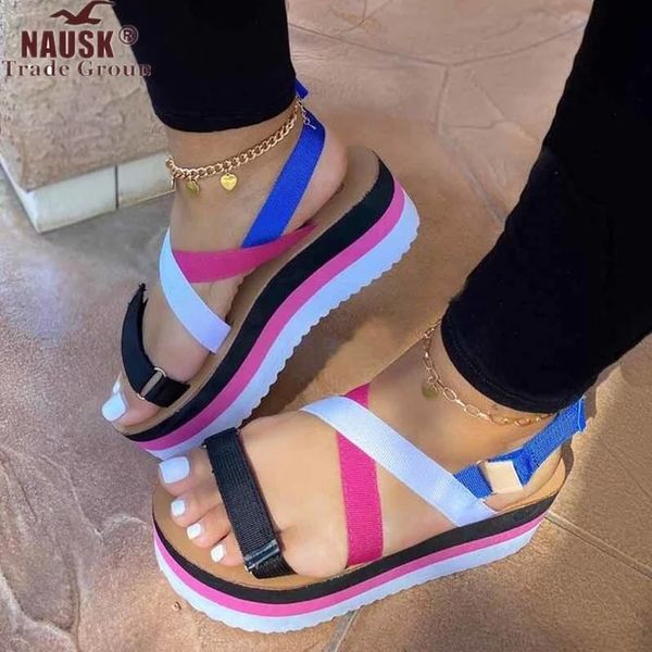 2020 flat strap summer sandals woman shoes mixed colors platform dropship shoes women sandals sandalia feminina #dx9b, Black
2020 flat strap summer sandals woman shoes mixed colors platform dropship shoes women sandals sandalia feminina #dx9b, Black