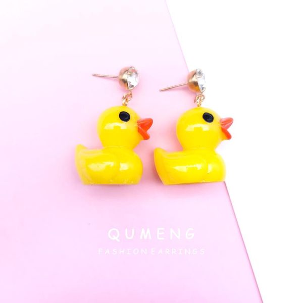 dangle & chandelier qumeng fashion cute yellow duck stud earrings for women 2021 lovely animal little acrylic girls party jewelry, Silver
dangle & chandelier qumeng fashion cute yellow duck stud earrings for women 2021 lovely animal little acrylic girls party jewelry, Silver