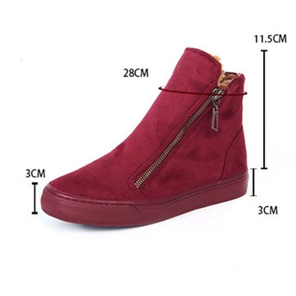 side zipper bootie woman boots shoes in winter flat platform ladies winter warm furry plush comfortable shoes female boot .xdx-024, Black
side zipper bootie woman boots shoes in winter flat platform ladies winter warm furry plush comfortable shoes female boot .xdx-024, Black