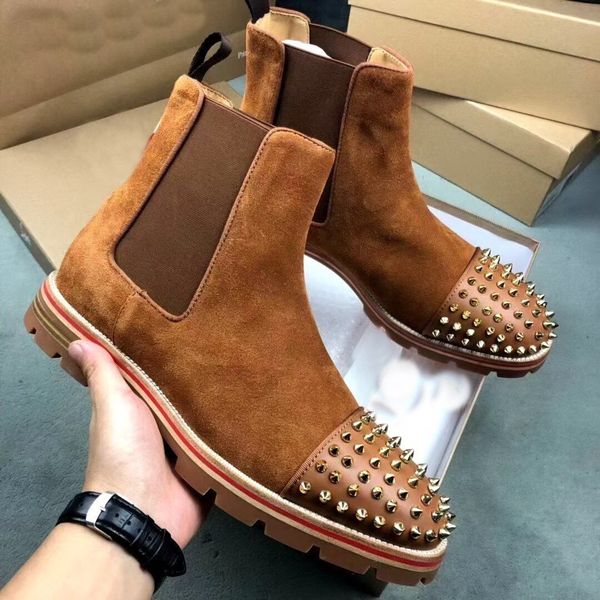 original box new men boots ankle winter real leather men shoes pumps paris boots, Black
original box new men boots ankle winter real leather men shoes pumps paris boots, Black