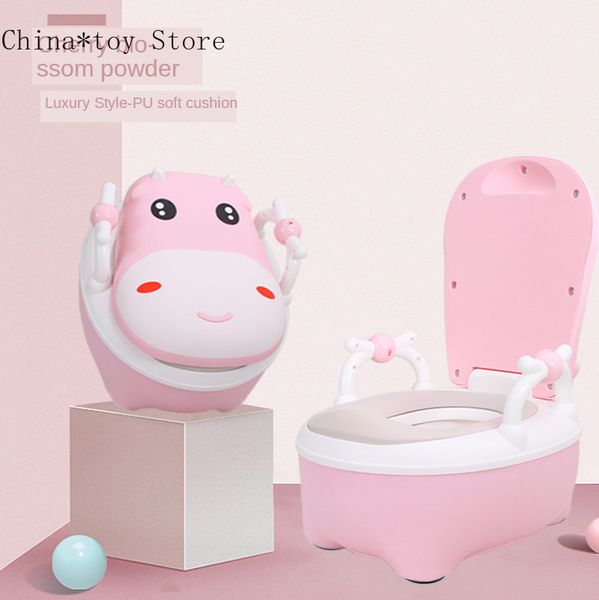 extra large cartoon children portable baby cows training seat toilet boal travel potty lj201110
extra large cartoon children portable baby cows training seat toilet boal travel potty lj201110