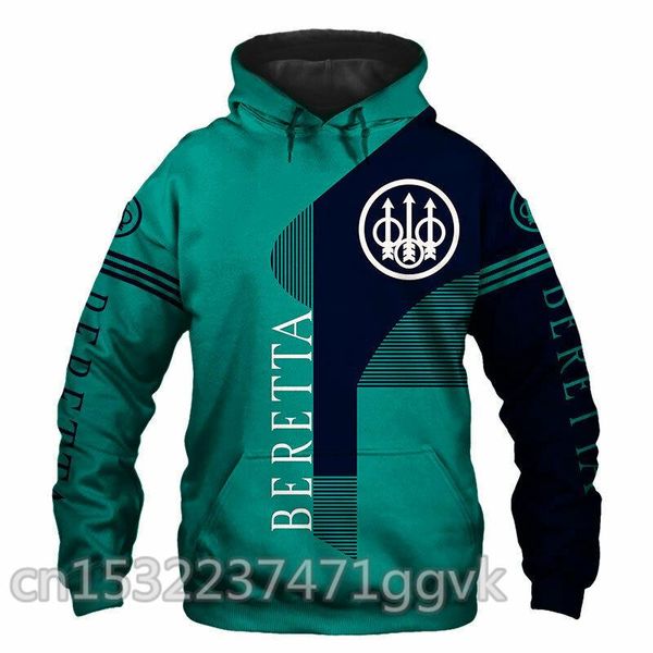2020 men's hoodies beretta logo printed autumn streetwear fashion men's clothes pullovers casual sportswear, Black
2020 men's hoodies beretta logo printed autumn streetwear fashion men's clothes pullovers casual sportswear, Black