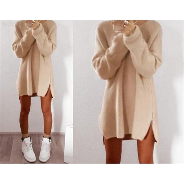 loose autumn and winter new types casual sweater dresses leisure zipper women's clothing, Black;gray
loose autumn and winter new types casual sweater dresses leisure zipper women's clothing, Black;gray