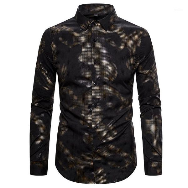 men's casual shirts shirt men spring arrival men's wear long sleeve gilt printing stretch clothes camisa masculina1, White;black
men's casual shirts shirt men spring arrival men's wear long sleeve gilt printing stretch clothes camisa masculina1, White;black