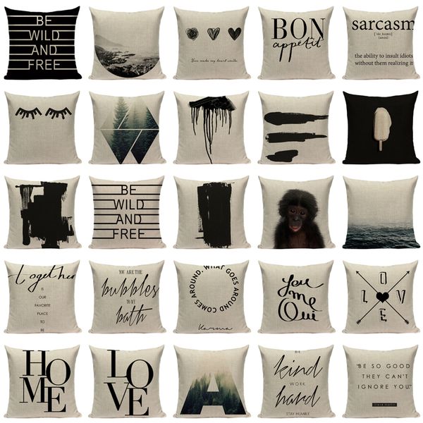 simple word cushions home decor linen pillowcase black white decorative cushions printed pillowcases on the pillows decorative
simple word cushions home decor linen pillowcase black white decorative cushions printed pillowcases on the pillows decorative