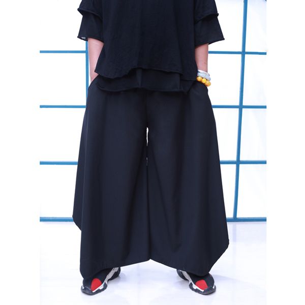 2020 bigs size wide legs get out from men's character designer nine loose pants burn unsafe mode guvf, White;black
2020 bigs size wide legs get out from men's character designer nine loose pants burn unsafe mode guvf, White;black