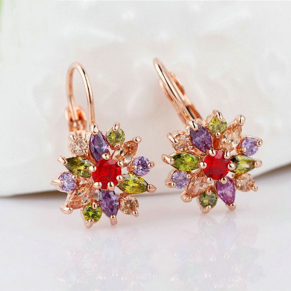 silver/rose gold color flower stud earrings with zircon stone women birthday gift bijouterie ymjie014, Golden;silver
silver/rose gold color flower stud earrings with zircon stone women birthday gift bijouterie ymjie014, Golden;silver