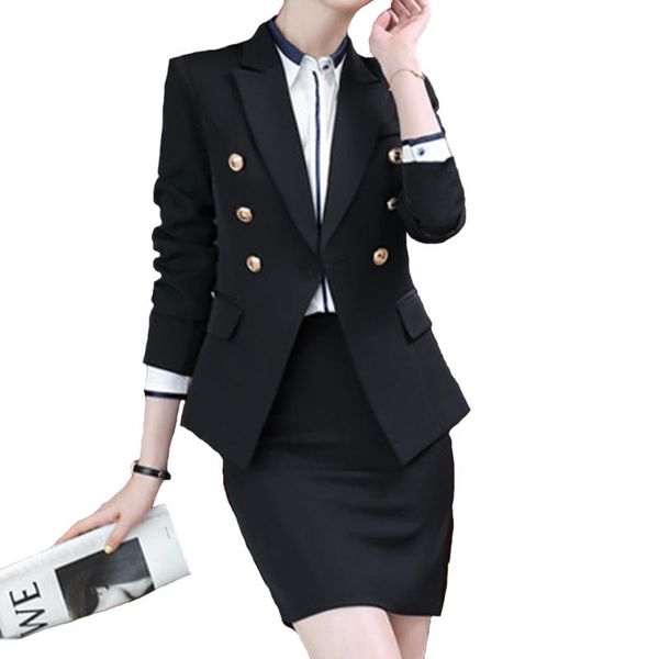 women's tracksuits ladies suit jacket plus pants/skirt lapel long sleeves polyester fabric more deduction professional wear temperament, Gray
women's tracksuits ladies suit jacket plus pants/skirt lapel long sleeves polyester fabric more deduction professional wear temperament, Gray