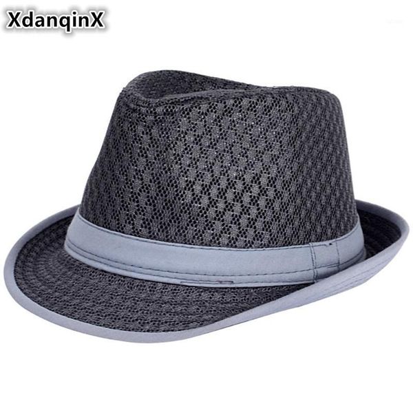 xdanqinx 2020 summer men's straw hat breathable fedoras british fashion jazz hats for men sunscreen sunshade hip hop cap1, Blue;gray
xdanqinx 2020 summer men's straw hat breathable fedoras british fashion jazz hats for men sunscreen sunshade hip hop cap1, Blue;gray