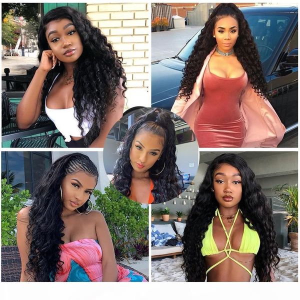 2020 loose deep wave lace front human hair wig 13x4 lace frontal wig 150% pre plucked tuneful 100% brazilian remy hair lace wigs, Black;brown
2020 loose deep wave lace front human hair wig 13x4 lace frontal wig 150% pre plucked tuneful 100% brazilian remy hair lace wigs, Black;brown