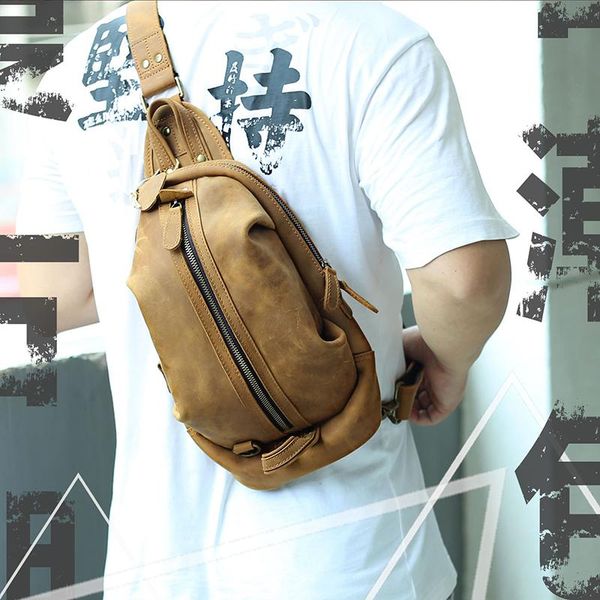 genuine cow leather chest bag men vintage multi function travel outdoor shoulder bag crossbody bags for male
genuine cow leather chest bag men vintage multi function travel outdoor shoulder bag crossbody bags for male