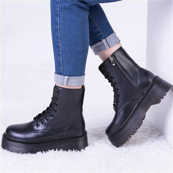 genuine leather chunky shoes women luxury designer boots chaussures femmes bot lkcx, Black
genuine leather chunky shoes women luxury designer boots chaussures femmes bot lkcx, Black