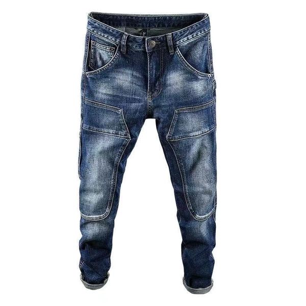 2021 mens stylist jeans mens zipper jeans casual trousers mens stylist slim biker denim pants designer jeans, Blue
2021 mens stylist jeans mens zipper jeans casual trousers mens stylist slim biker denim pants designer jeans, Blue