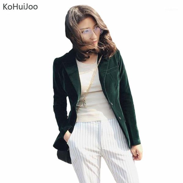 2019 autumn fashion women velvet blazer jackets green long sleeve pockets korea slim female jackets casual ladies office coat1, White;black
2019 autumn fashion women velvet blazer jackets green long sleeve pockets korea slim female jackets casual ladies office coat1, White;black