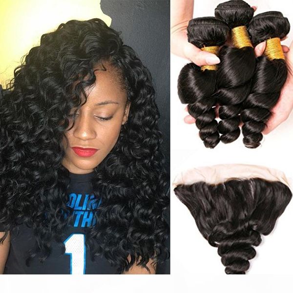 malaysian human hair loose wave with lace frontal natural color 13x4 lace frontal closure with 3 bundles malaysian hair weaves, Black;brown
malaysian human hair loose wave with lace frontal natural color 13x4 lace frontal closure with 3 bundles malaysian hair weaves, Black;brown