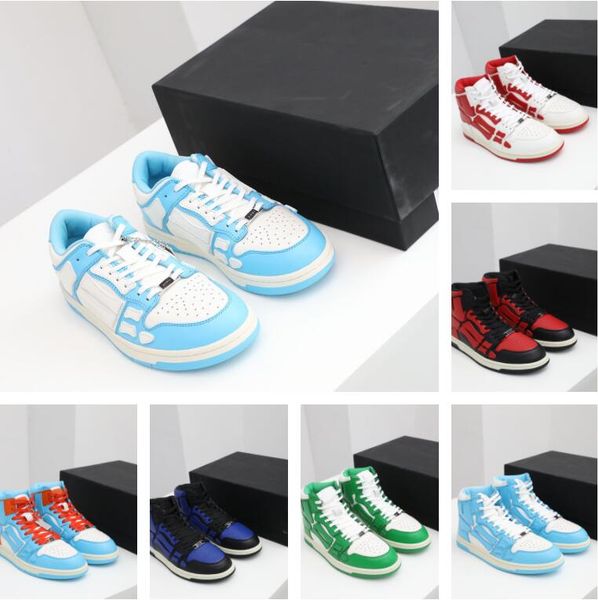 skel-hi low bandana sneakers luxury designer men women casual shoes leather bones applique upper eva footbed low-high-sport shoe fashionable, Black
skel-hi low bandana sneakers luxury designer men women casual shoes leather bones applique upper eva footbed low-high-sport shoe fashionable, Black