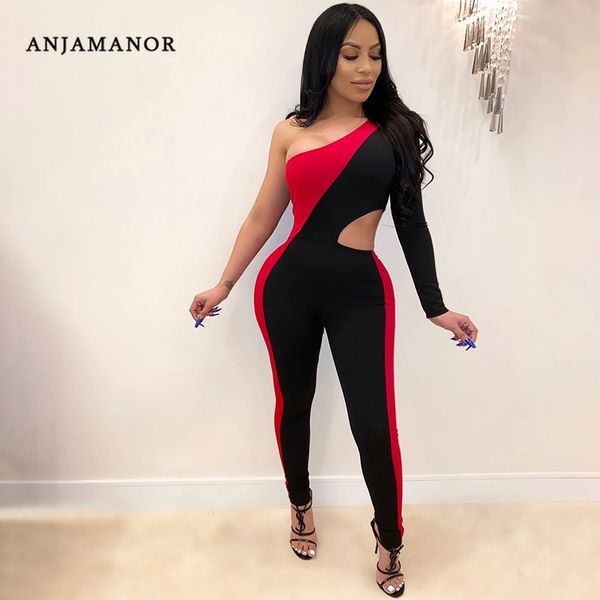 anjamanor color block jumpsuit women summer clubwear fashion hollow out one sleeve bodycon rompers d90-ac79 t200509, Black;white
anjamanor color block jumpsuit women summer clubwear fashion hollow out one sleeve bodycon rompers d90-ac79 t200509, Black;white