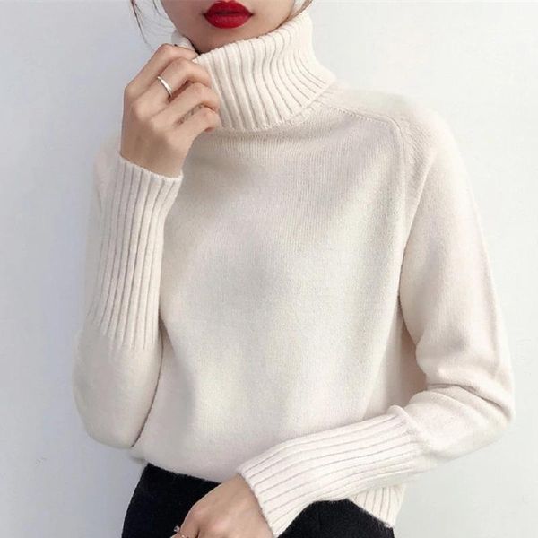 women's sweaters warm 2021 thick autumn winter wool sweater oversize female women chic loose jumper pull, White;black
women's sweaters warm 2021 thick autumn winter wool sweater oversize female women chic loose jumper pull, White;black