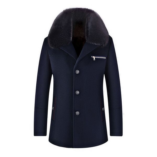 2021 new distinguished golas of the single breasted long blusion winter men quality wool coat opih, Black
2021 new distinguished golas of the single breasted long blusion winter men quality wool coat opih, Black