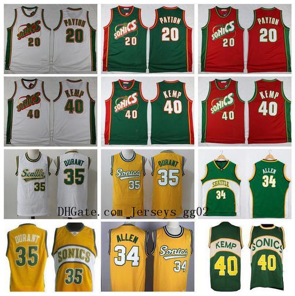 men shawn basketball kemp jersey gary 40 payton 35 ray seattle abc supersonics allen 34 stitched green red home away uniform, Black
men shawn basketball kemp jersey gary 40 payton 35 ray seattle abc supersonics allen 34 stitched green red home away uniform, Black
