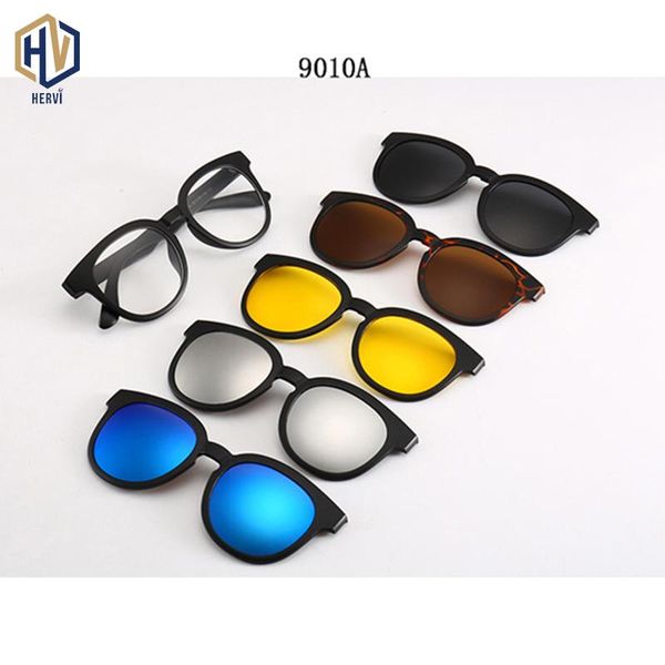 sunglasses polarized men women 5 in 1 magnetic clip on glasses tr90 optical prescription eyewear frames eyeglasses send pouch, White;black
sunglasses polarized men women 5 in 1 magnetic clip on glasses tr90 optical prescription eyewear frames eyeglasses send pouch, White;black