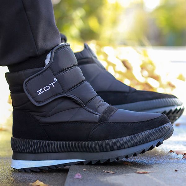 ankle for winter women wedge leather shoes ladies dwaterproof snowboots water platform mujer boots, Black
ankle for winter women wedge leather shoes ladies dwaterproof snowboots water platform mujer boots, Black